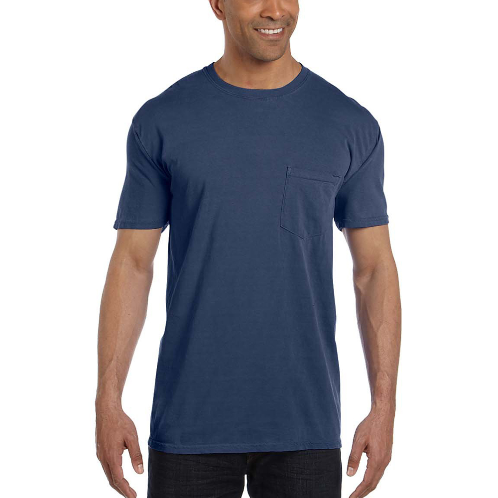 Picture of Comfort Colors 6.1 oz Adult Short Sleeve Pocket Tees