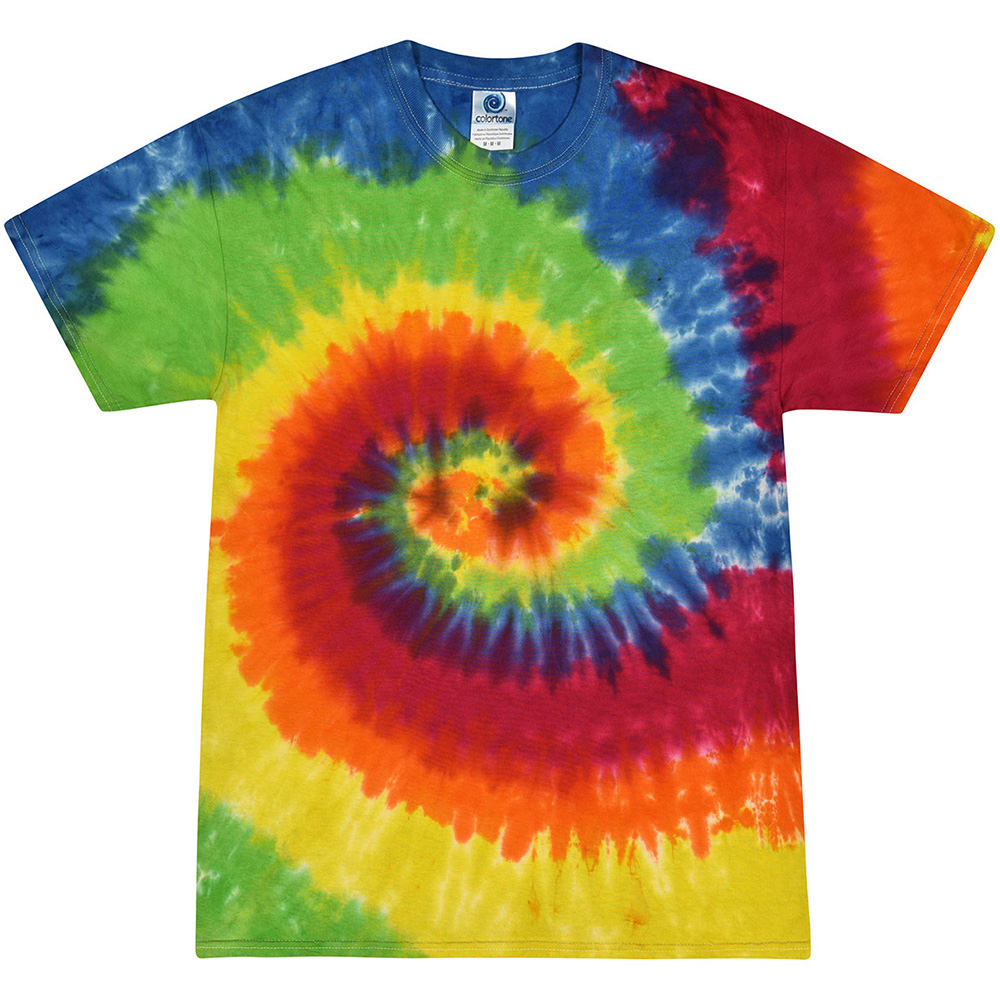 Picture of Adult 5.4 oz Cotton Tie Dye T-Shirts