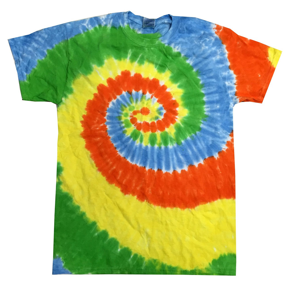 Picture of Adult 5.4 oz Cotton Tie Dye T-Shirts