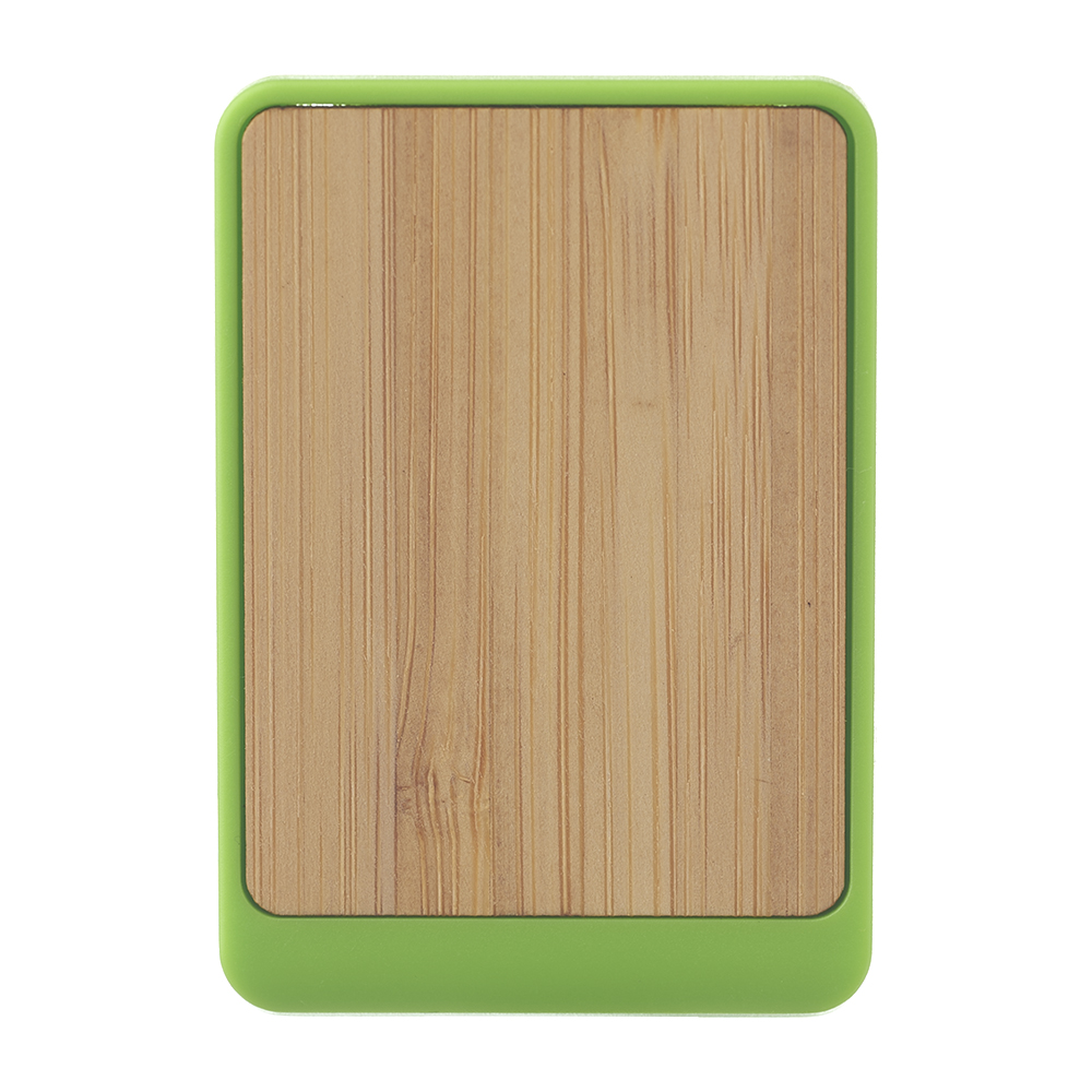 Picture of Magnetic Bamboo Desk Clip with Pen Holder