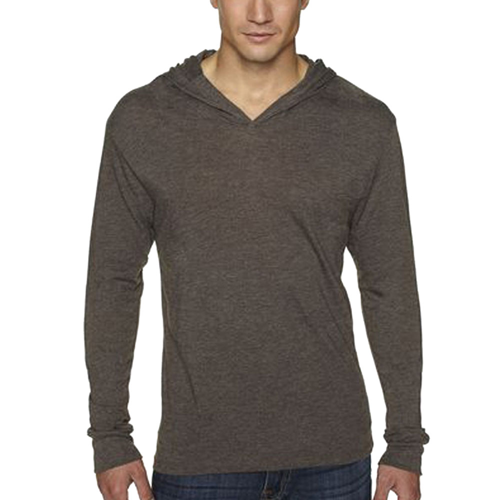 Picture of Next Level Mens Tri-Blend L/S Hoodies
