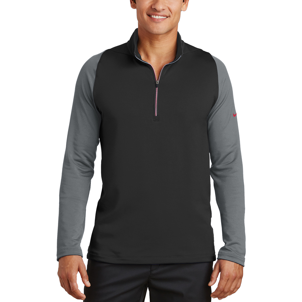 Picture of Nike Dri FIT Stretch Half Zip Cover Up Pullovers