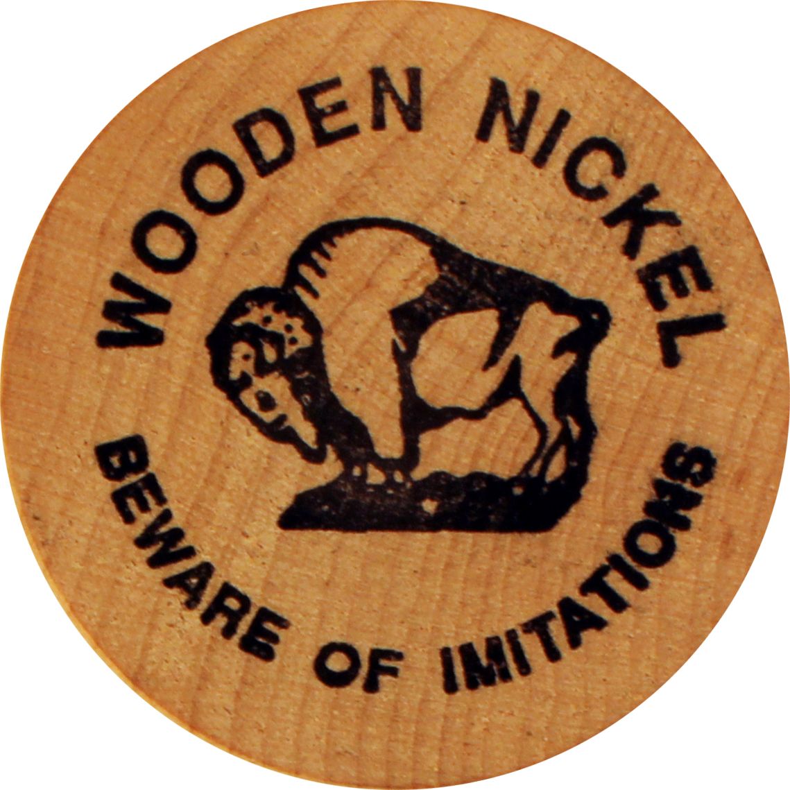 Picture of Wooden Nickel (Spot Color)
