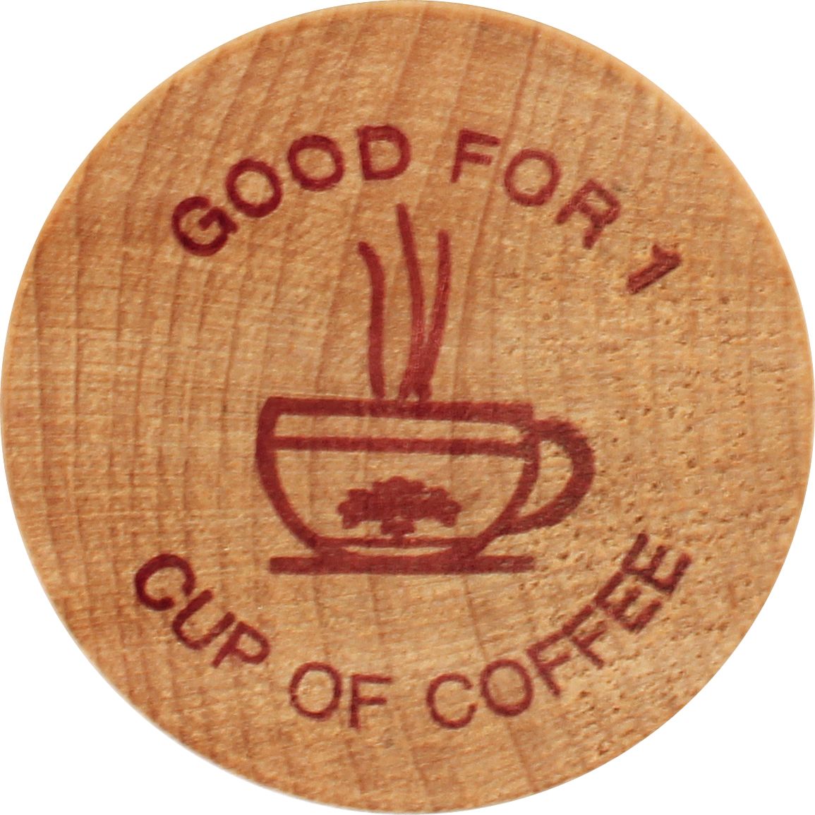 Picture of Wooden Nickel (Spot Color)