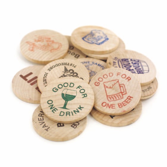 Picture of Wooden Nickel (Spot Color)