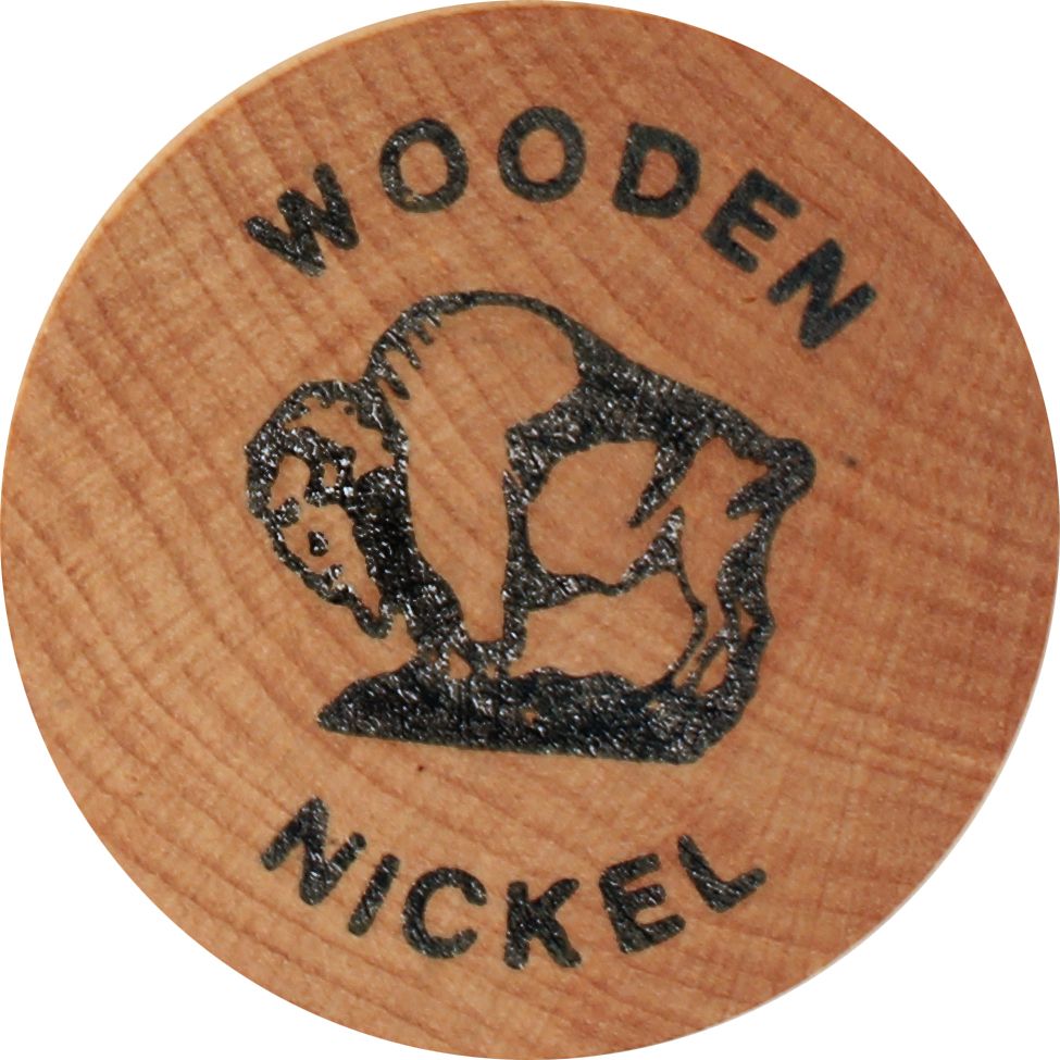 Picture of Wooden Nickel (Spot Color)