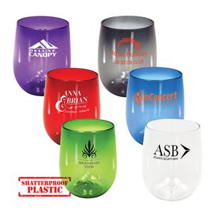 Picture of 12 Oz. Plastic Stemless Wine Glass