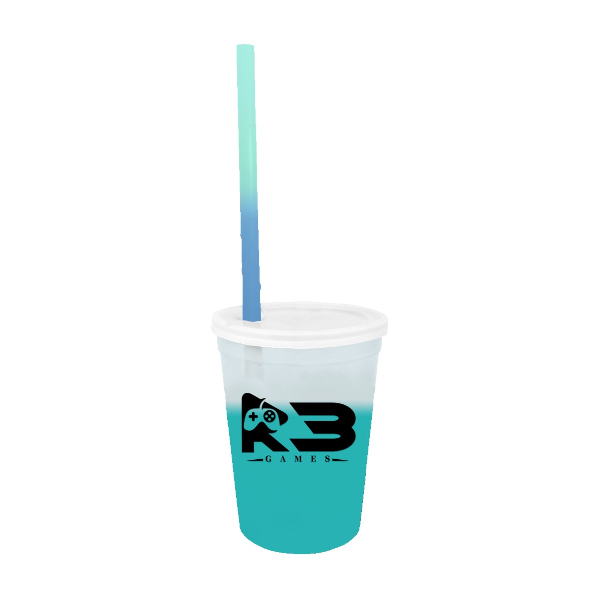 Picture of 12 Oz. Mood Stadium Cup/Straw/Lid Set