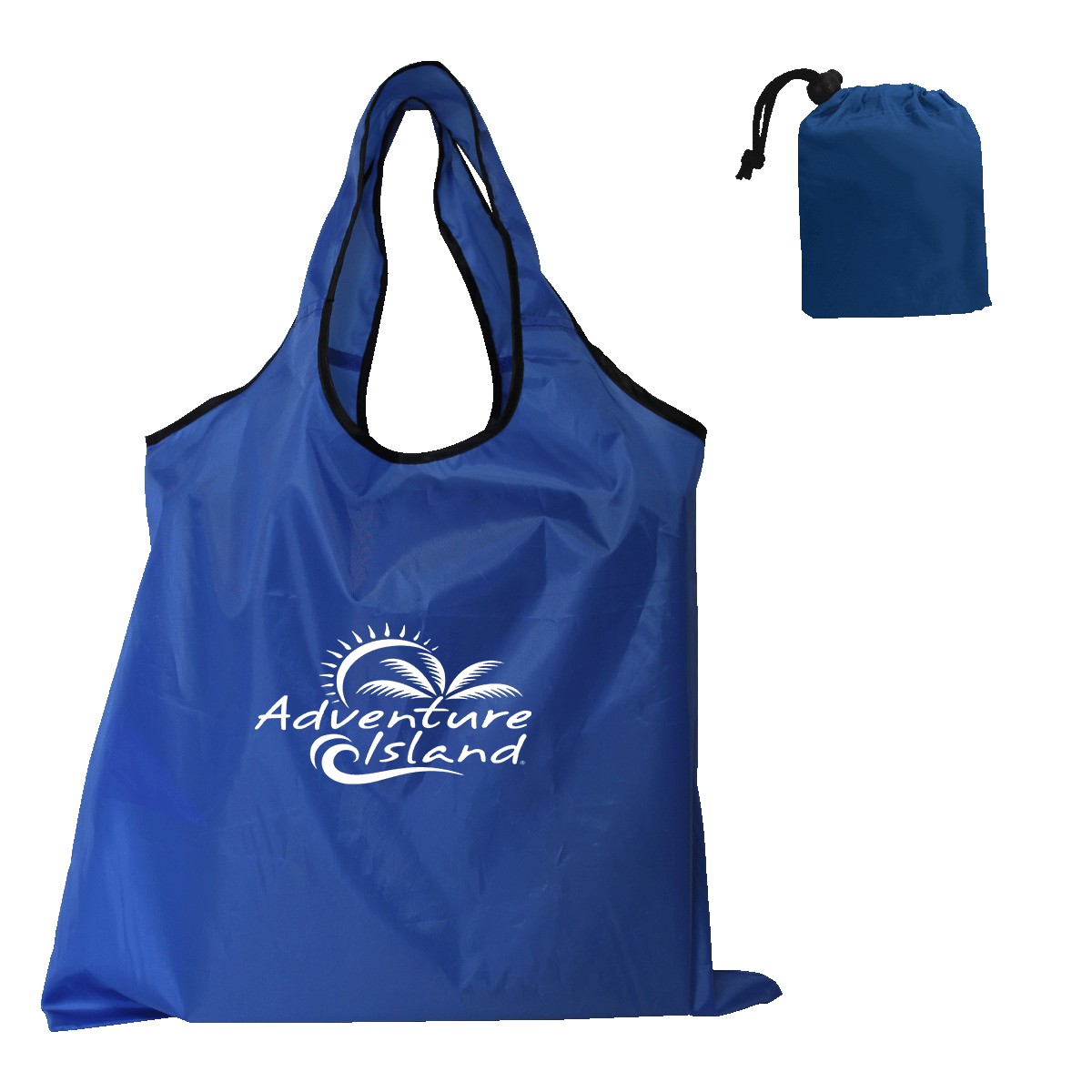 Picture of RPET Fold Away Carryall Tote Bag (Spot Color)
