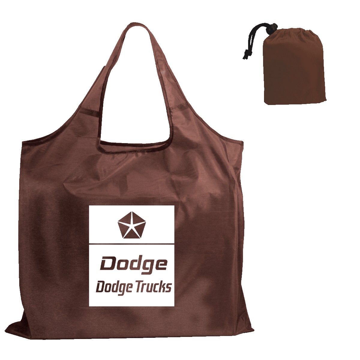 Picture of RPET Fold Away Carryall Tote Bag (Spot Color)