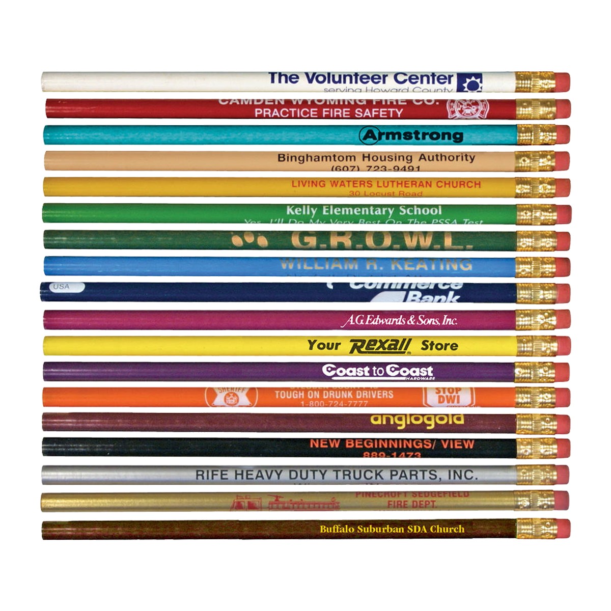 Picture of Round Pioneer Pencil (Spot Color)
