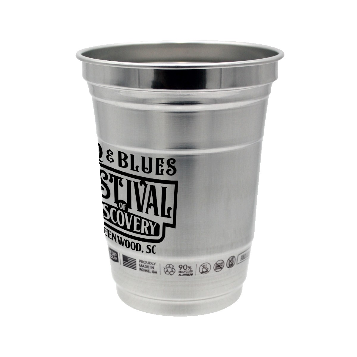 Picture of Top Cup by Ball™ 16 oz. Recycled Aluminum Cup