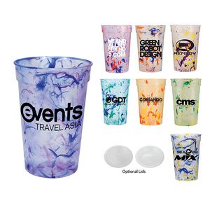Picture of 17 Oz. Confetti Stadium Cup (Spot Color)