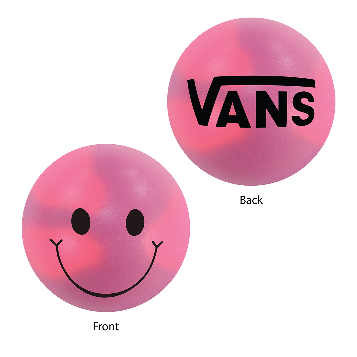 Picture of Mood Smiley Face Stress Ball (Spot Color)