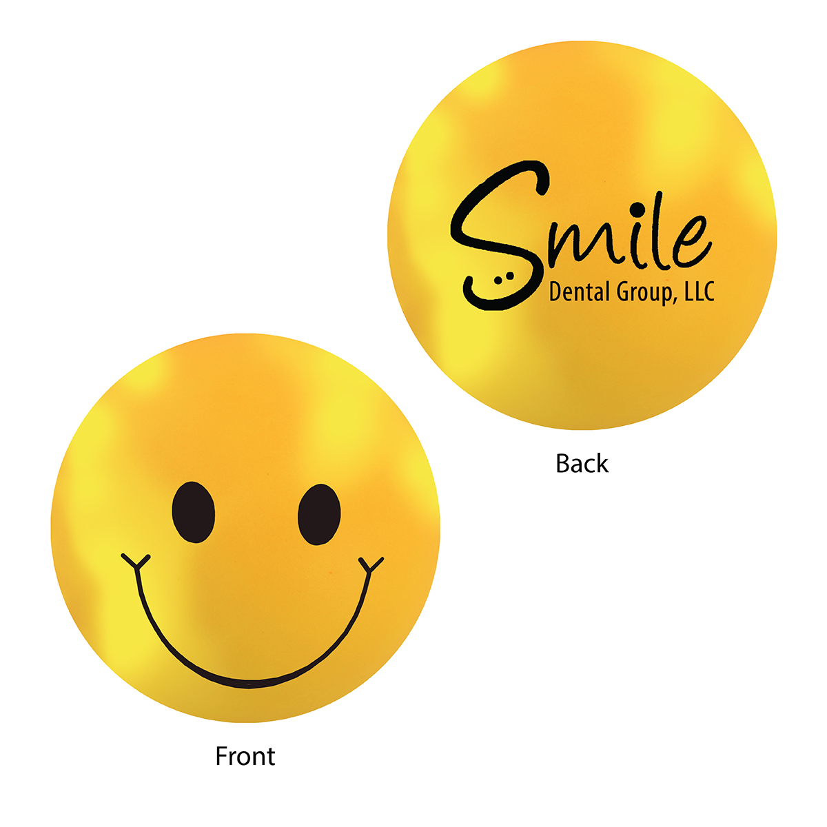 Picture of Mood Smiley Face Stress Ball (Spot Color)