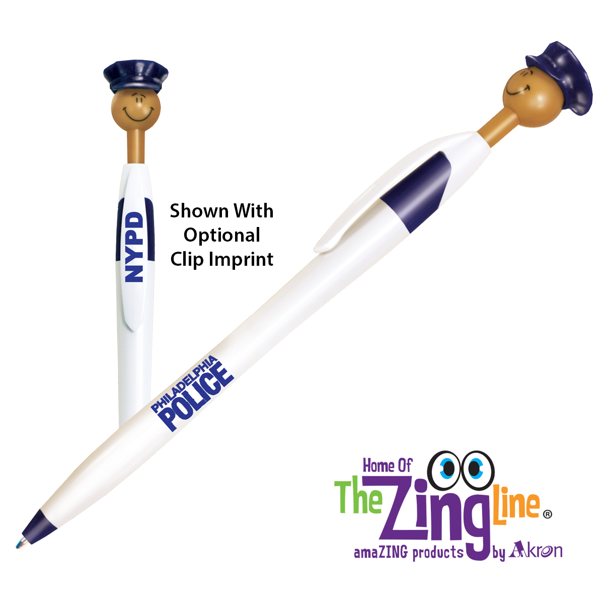 Picture of Officer Smilez Pen/Medium Tone