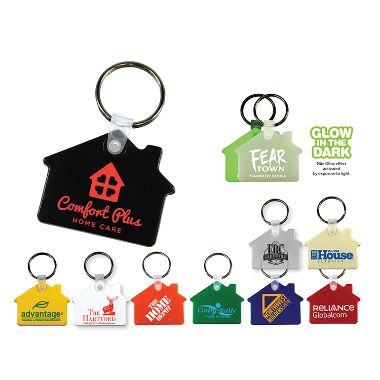 Picture of House Soft Key Fob (Spot Color)
