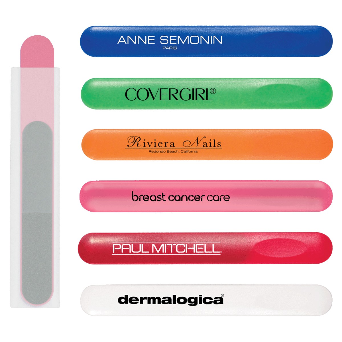 Picture of Nail File w/Plastic Sleeve (Spot Color)