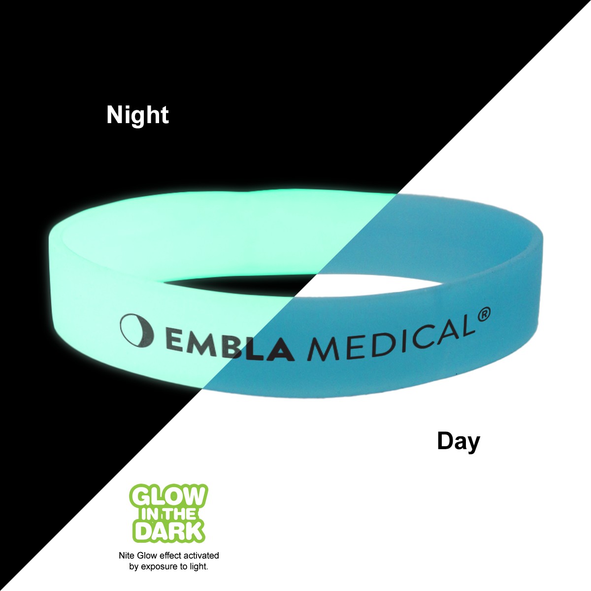 Picture of Nite Glow Bracelet (Spot Color/1 Side)