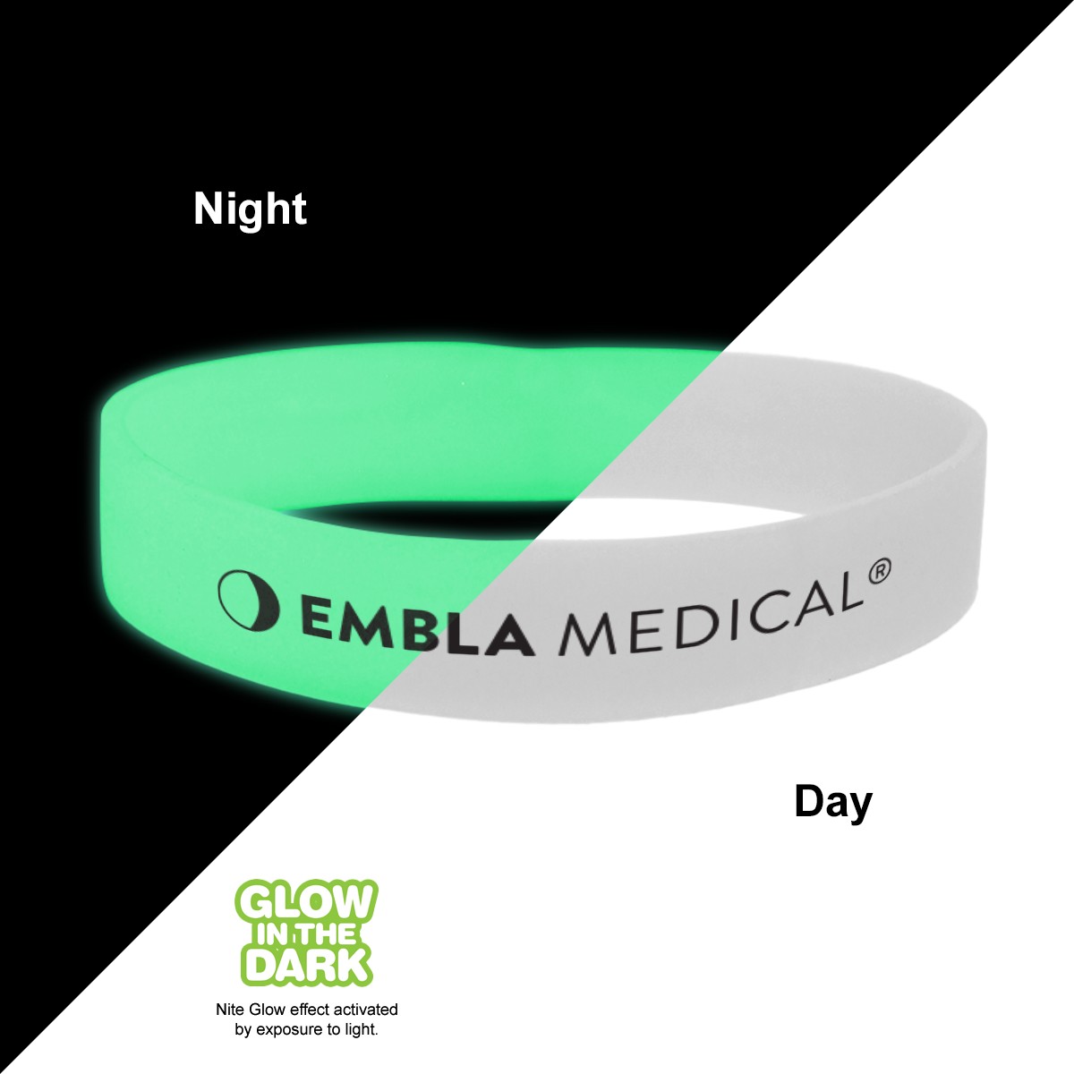 Picture of Nite Glow Bracelet (Spot Color/1 Side)