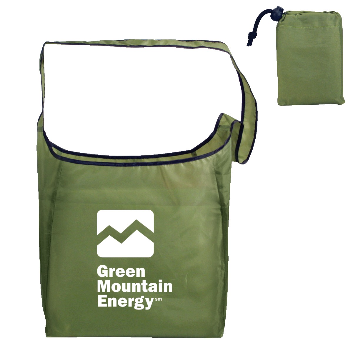 Picture of RPET Fold Away Sling Bag (Spot Color)