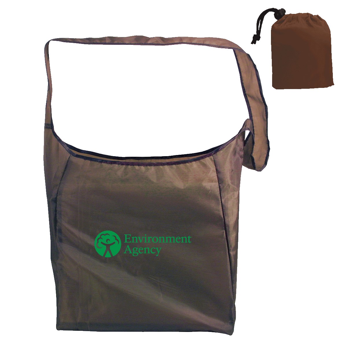 Picture of RPET Fold Away Sling Bag (Spot Color)