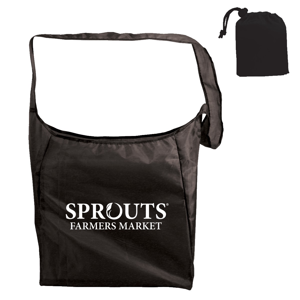 Picture of RPET Fold Away Sling Bag (Spot Color)