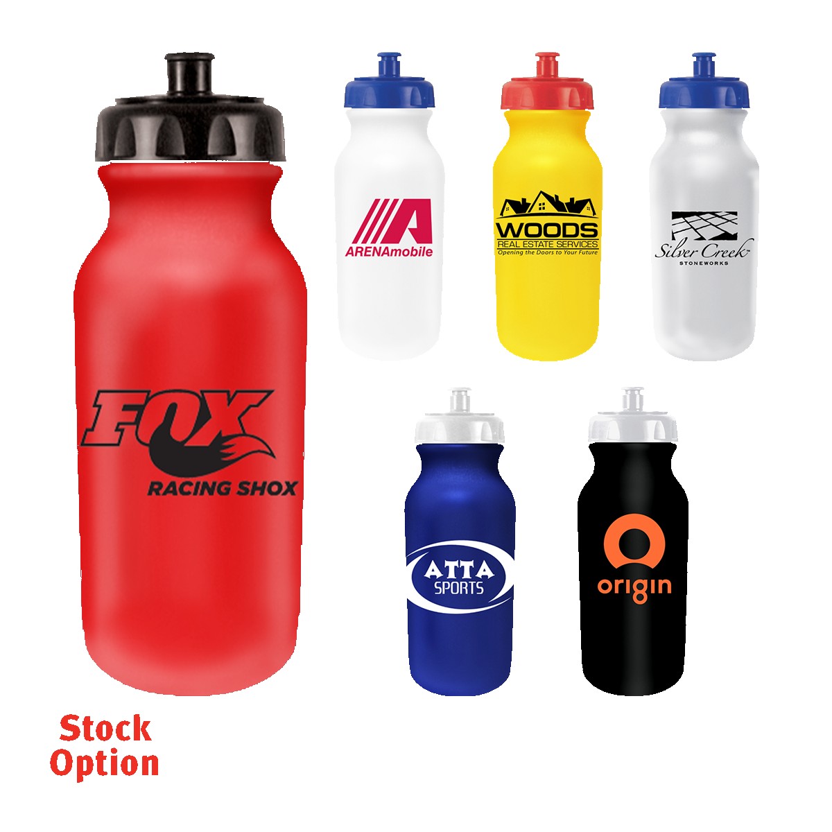 Picture of 20 Oz. Value Cycle Bottle w/Push 'n Pull Cap