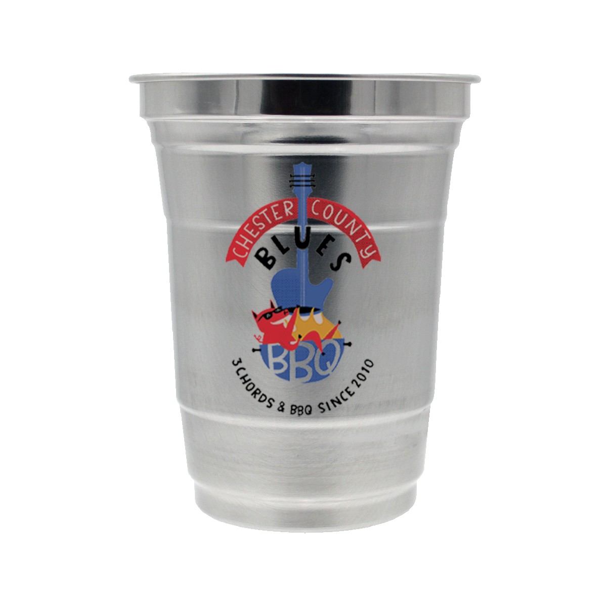 Picture of Top Cup by Ball™ 16 oz. Recycled Aluminum Cup, Full Color Digital