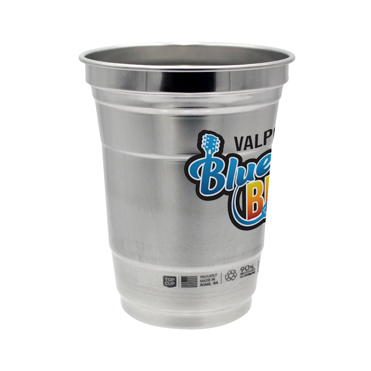 Picture of Top Cup by Ball™ 16 oz. Recycled Aluminum Cup, Full Color Digital