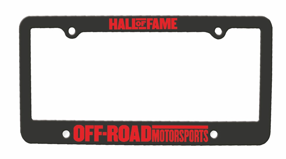 Picture of License Plate Frame w/4 Holes (Spot Color)