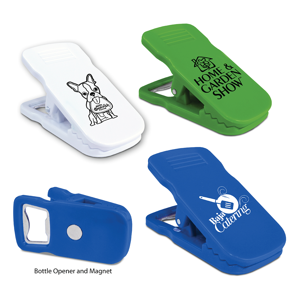 Picture of Magnetic Bottle Opener/Bag Clip (Spot Color)