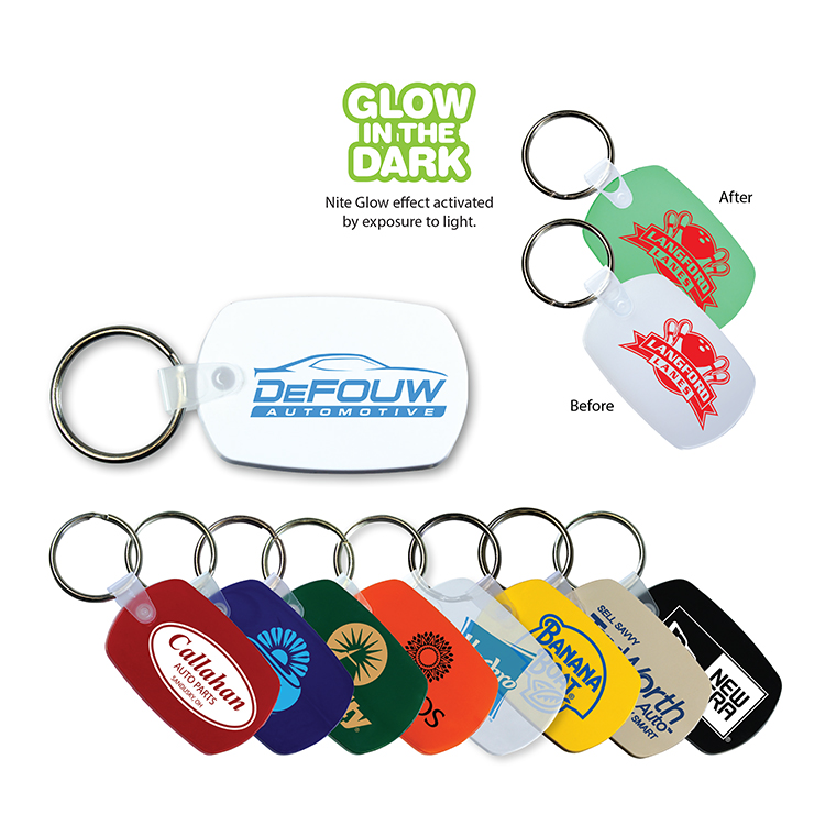 Picture of Standard Soft Key Fob (Spot Color)