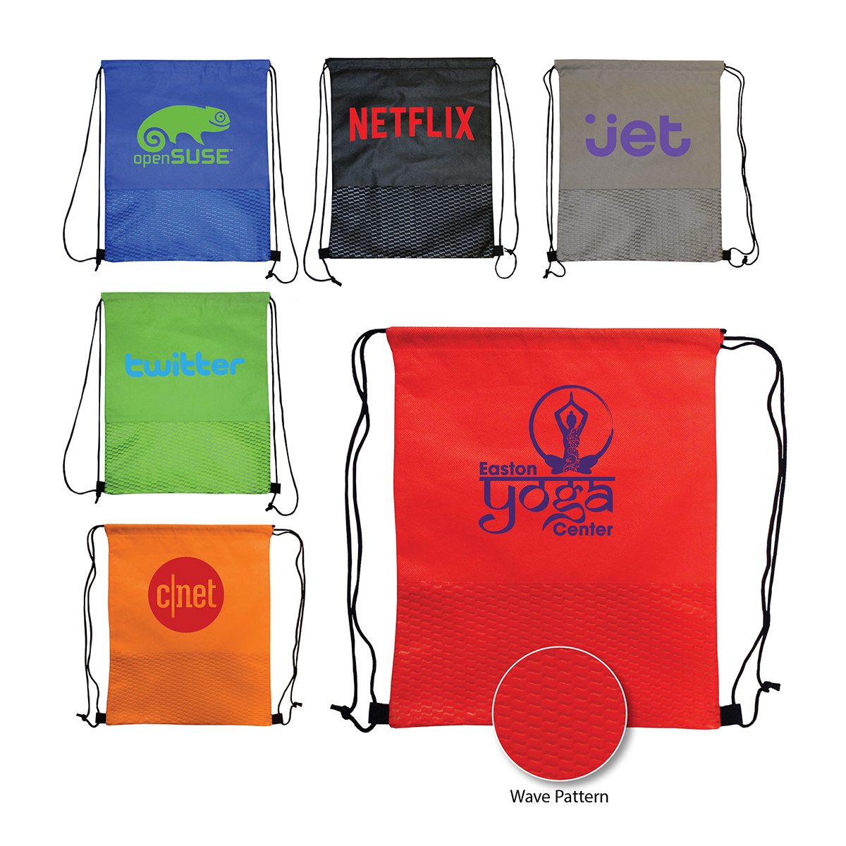 Picture of Wave NW Drawstring Backpack