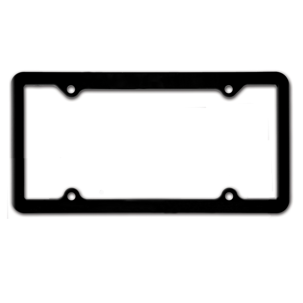 Picture of Thin Panel License Plate Frame w/4 Holes (Spot Color)