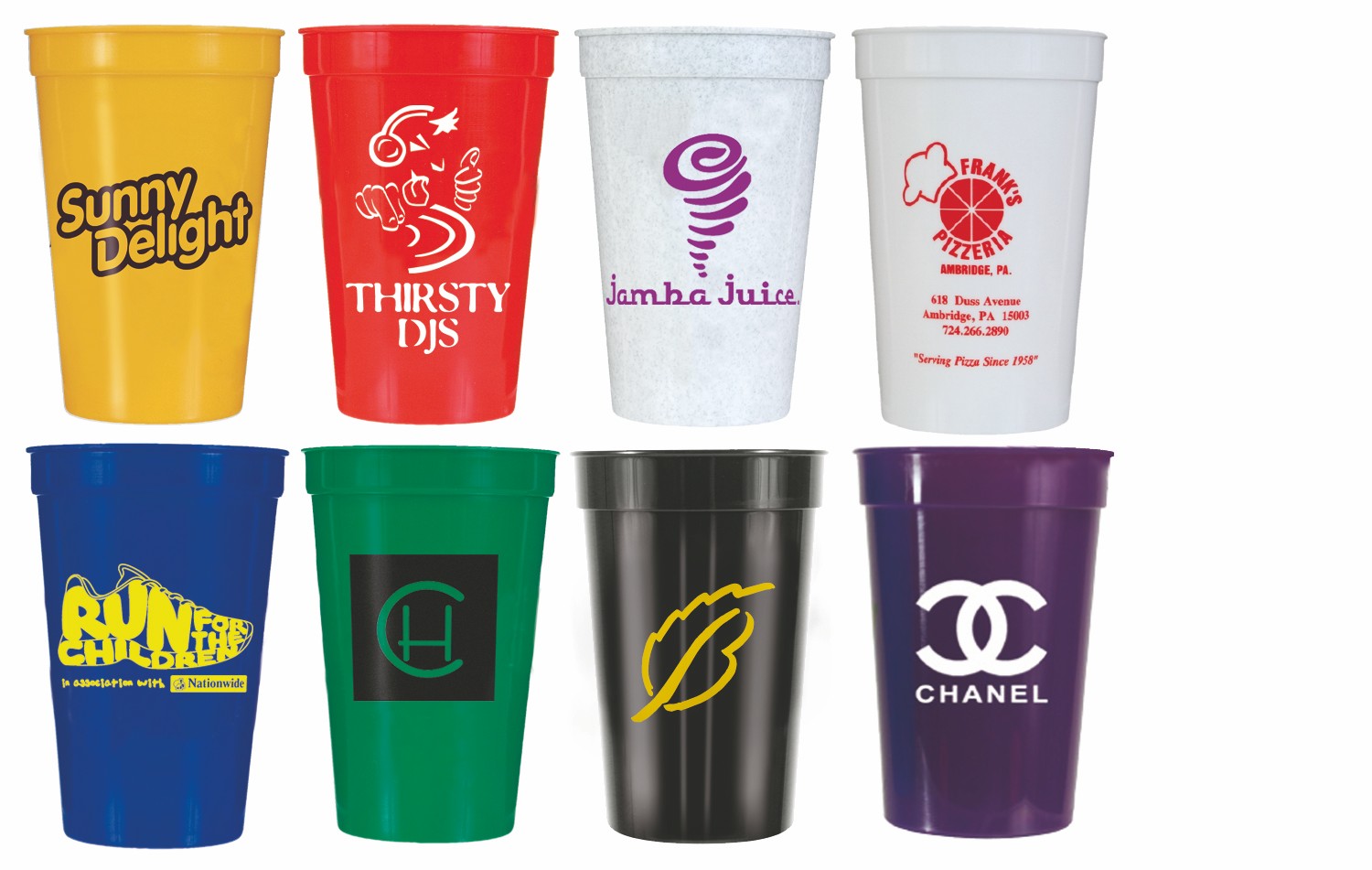 Picture of 22 Oz. Smooth Stadium Cup (Spot Color)
