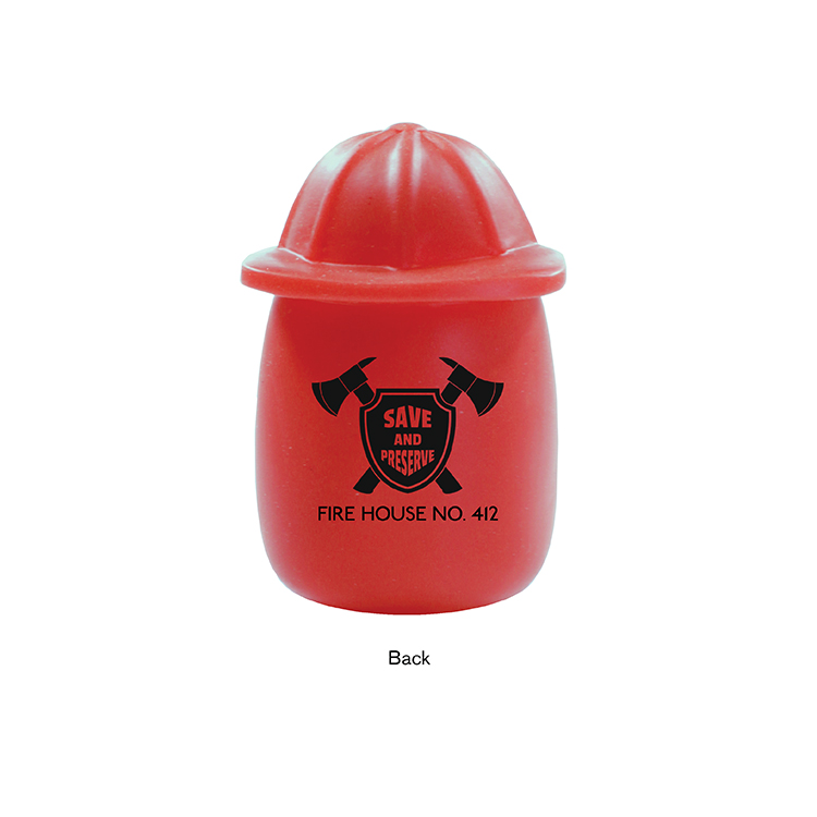 Picture of Fire Chief Eye Poppin' Pal Stress Reliever (Spot Color)