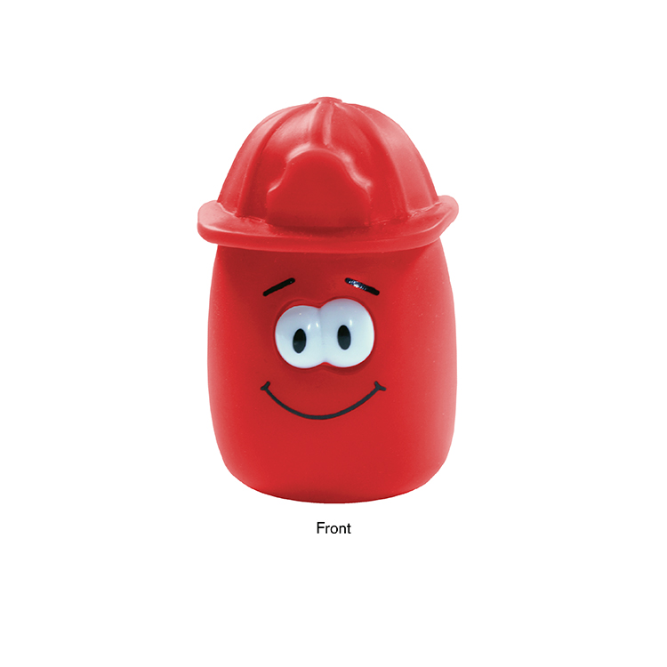 Picture of Fire Chief Eye Poppin' Pal Stress Reliever (Spot Color)
