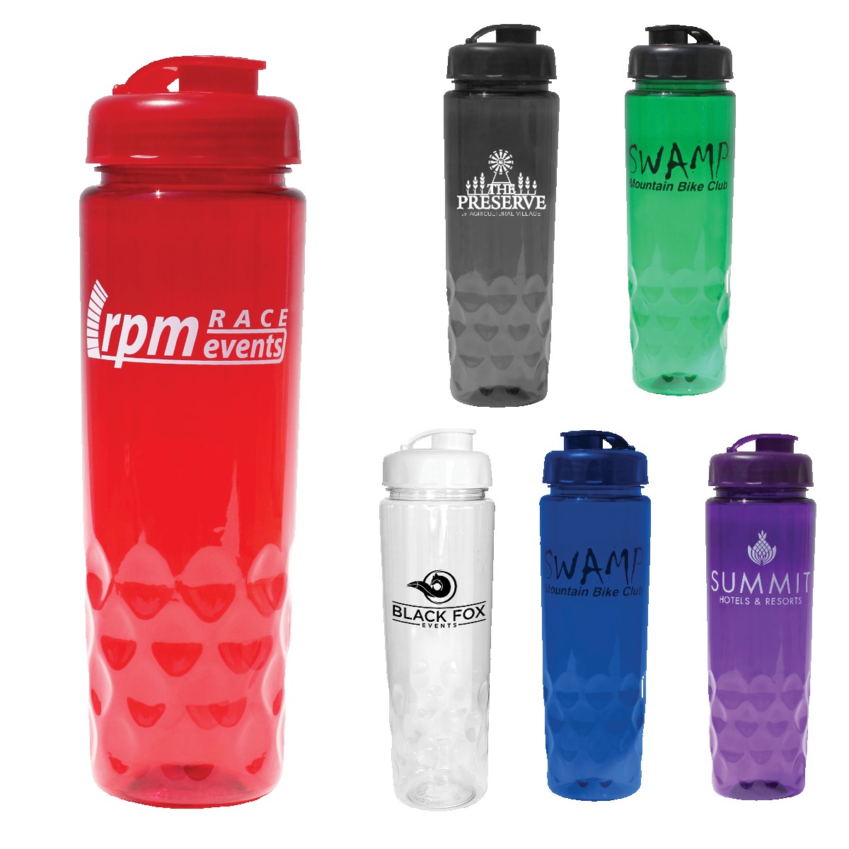 Picture of 24 Oz. Poly-Saver PET Bottle (Flip Top Cap)