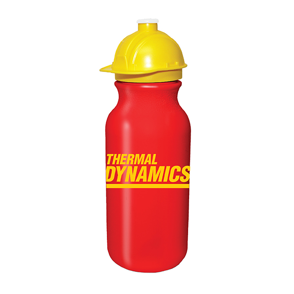Picture of 20 Oz. Value Cycle Bottle w/Safety Helmet Push 'n Pull Cap