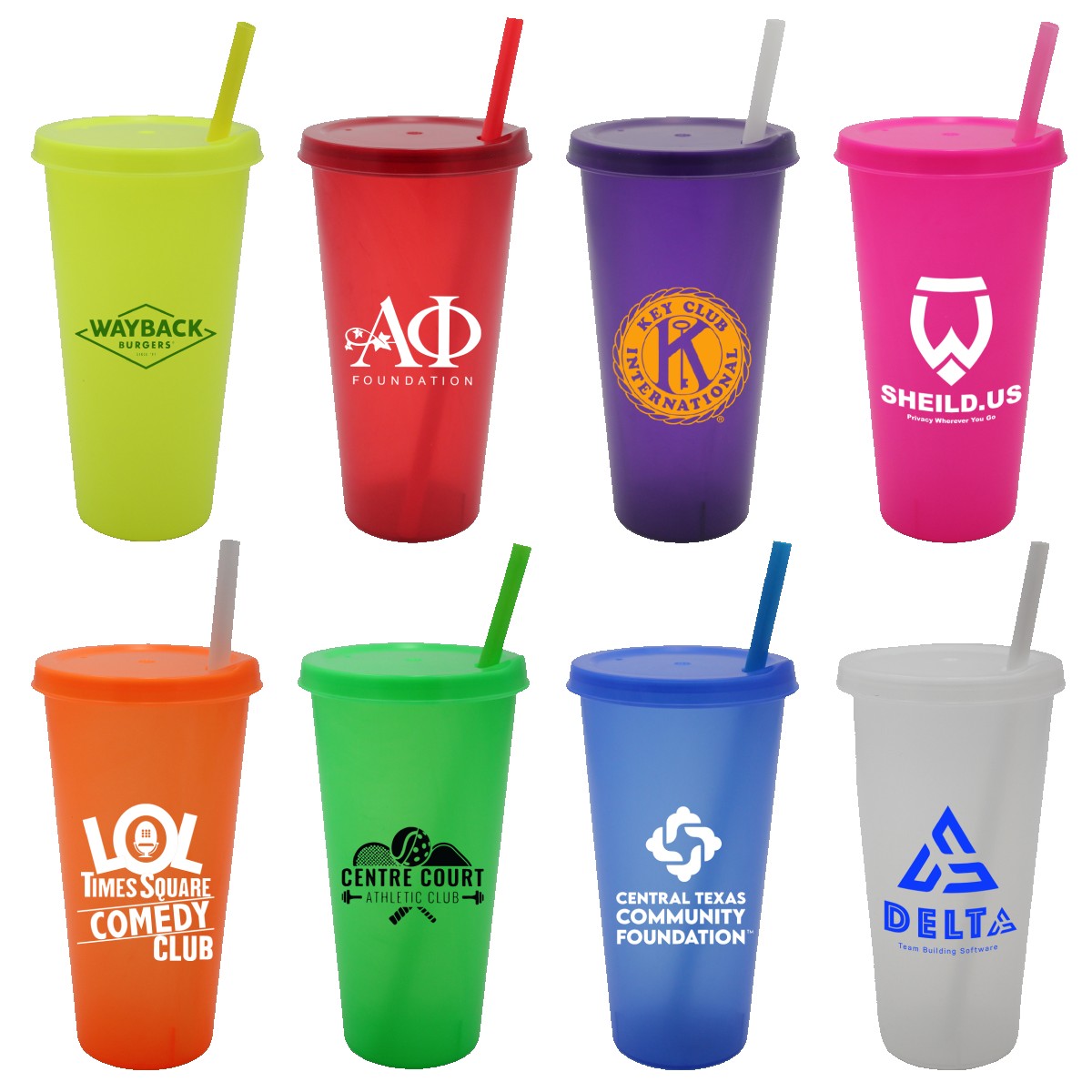 Picture of 26 oz. Tumbler with Lid and Straw