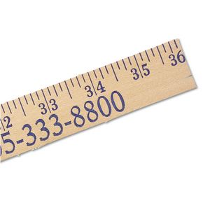 Picture of Natural Finish Heavy Duty Yardstick