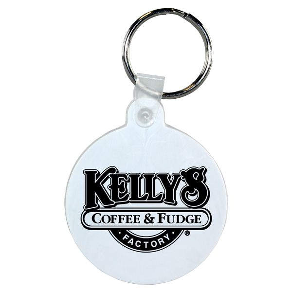 Picture of Circle Soft Key Fob (Spot Color)