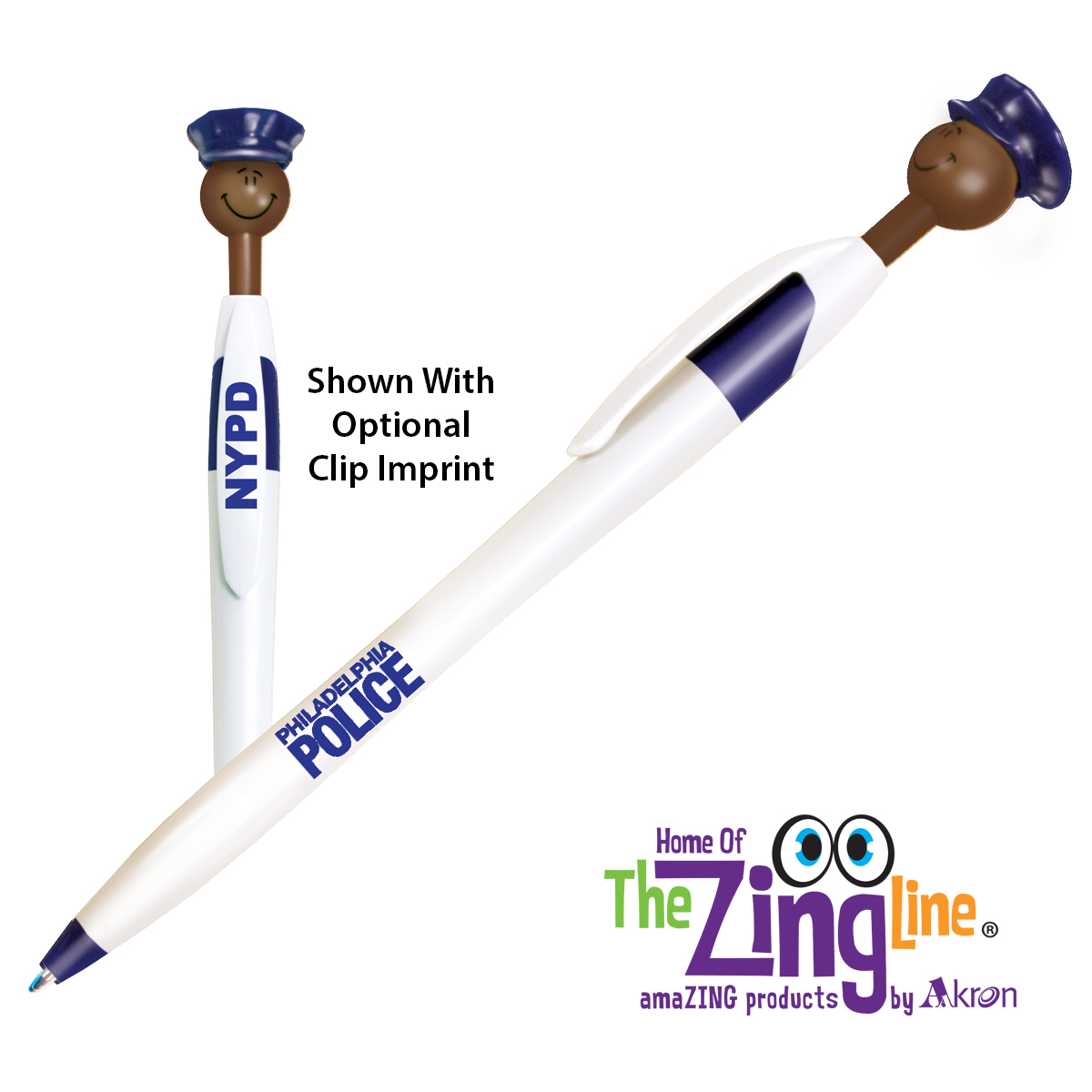 Picture of Officer Smilez Pen/Dark Tone