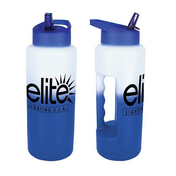 Picture of Mood 32 oz. Grip Bottle with Straw Cap Lid