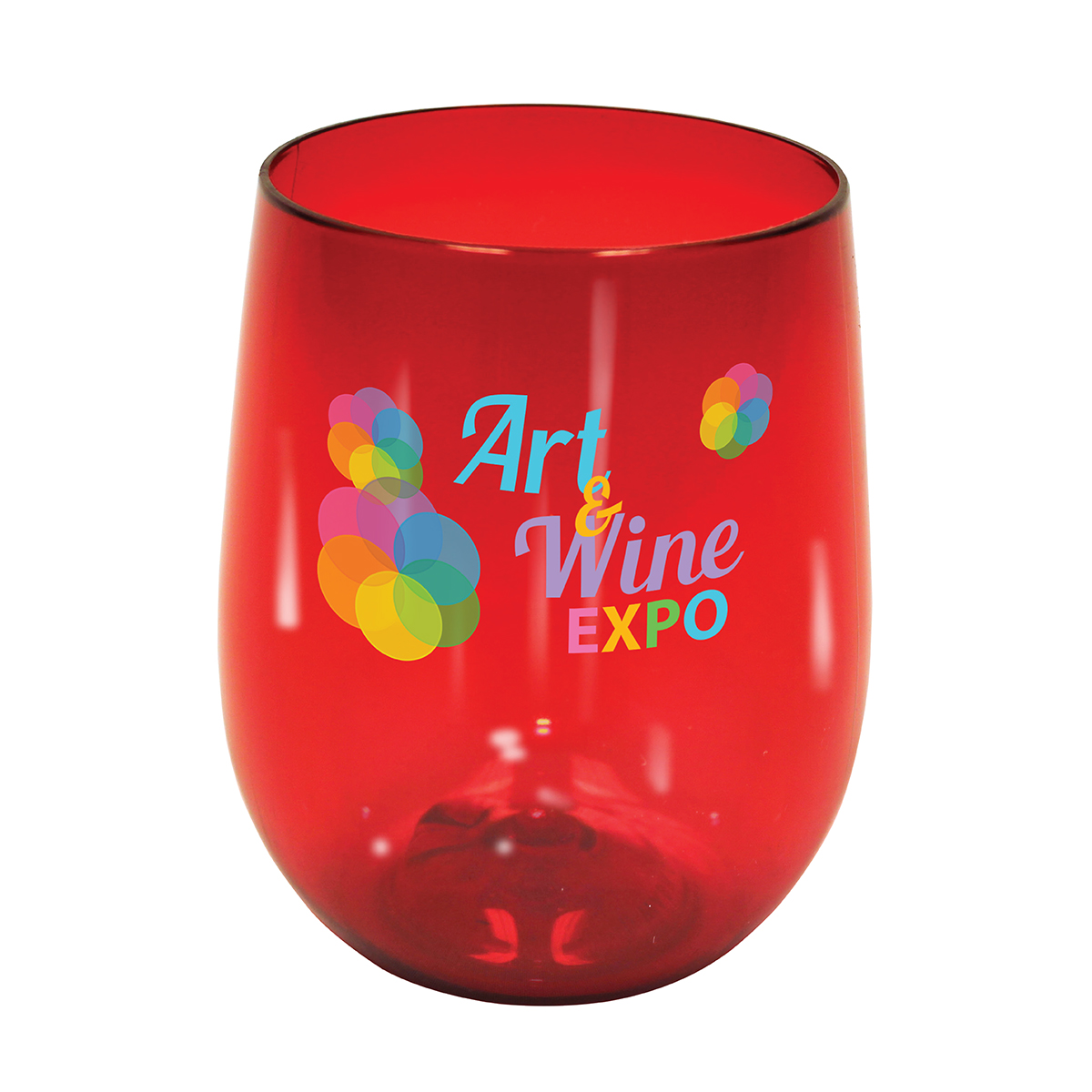 Picture of 12 Oz. Stemless Wine Glass (Full Color Digital)