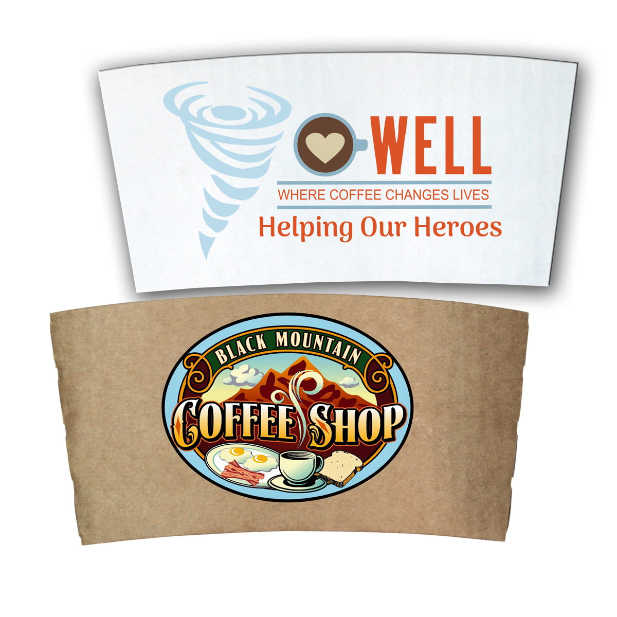 Picture of Coffee Brown Sleeve (Full Color Digital)