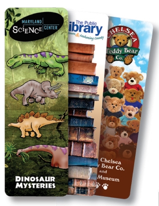 Picture of Custom Full Color Digital Printed Bookmark