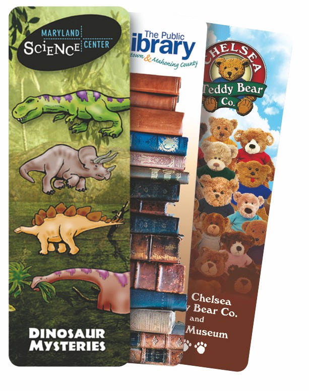 Picture of Custom Full Color Digital Printed Bookmark