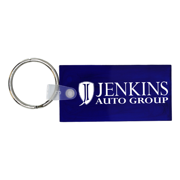 Picture of Rectangle Soft Key Fob (Spot Color)